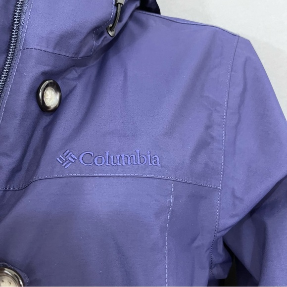 Columbia Navy Omni Tech Waterproof Breathable Jacket - Picture 4 of 15